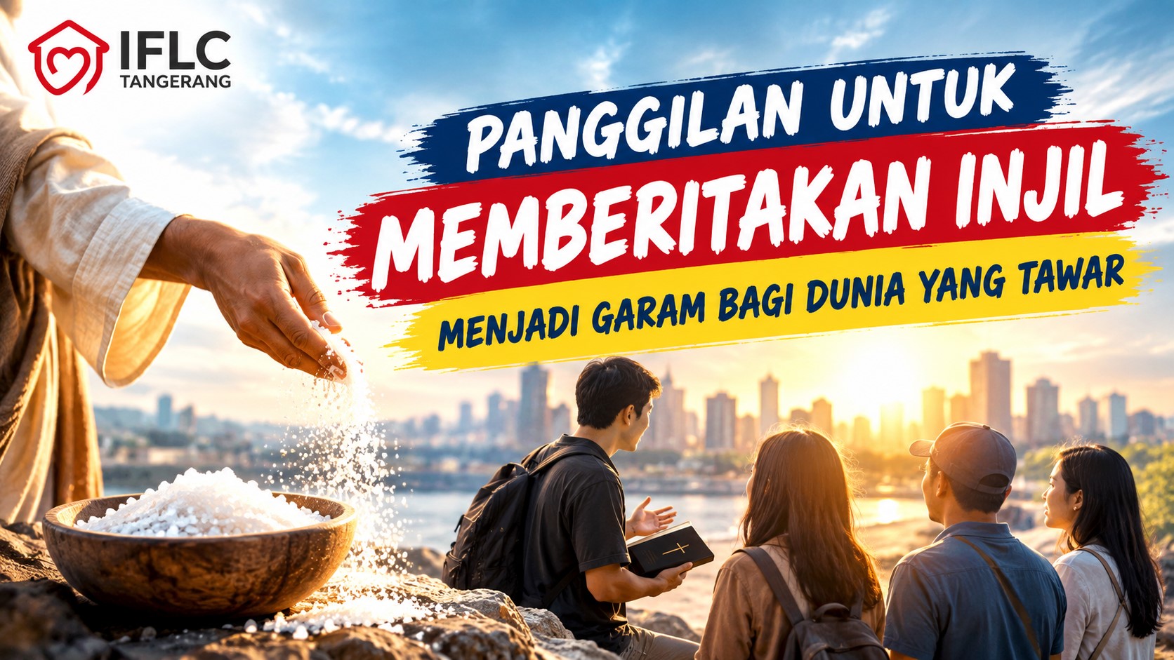 MENJADI GARAM BAGI DUNIA YANG TAWAR